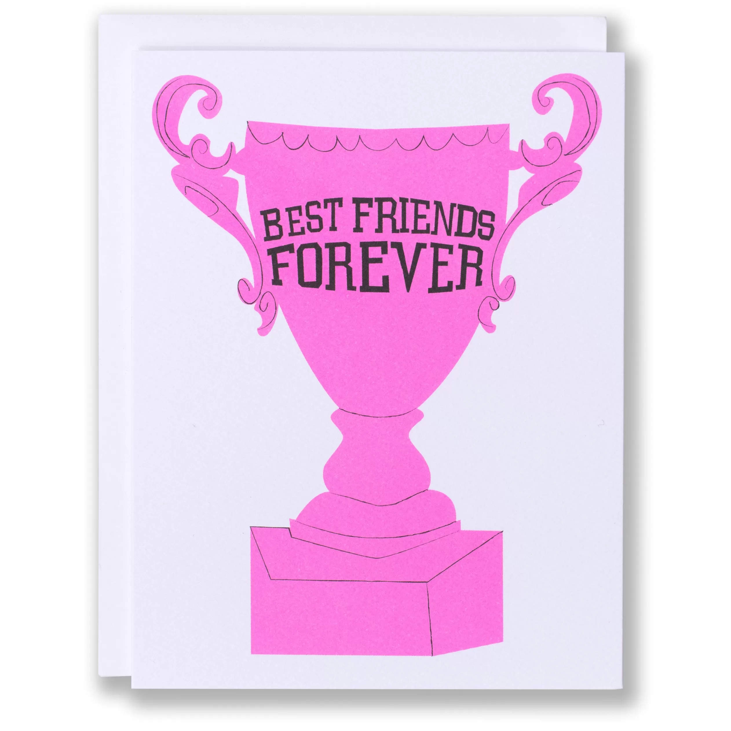 Best Friends Forever Note Card<Banquet Workshop Outlet