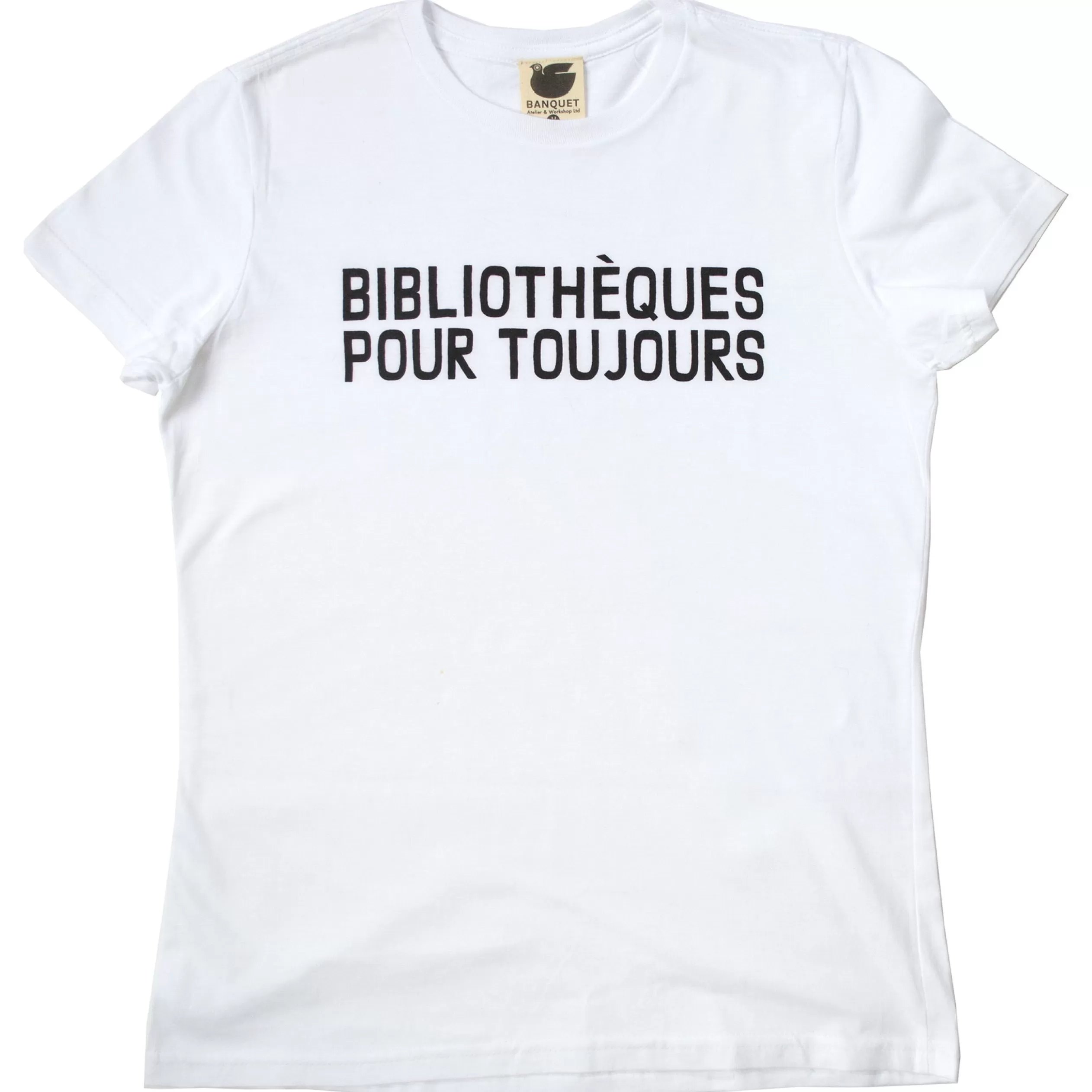 Bibliotheques Pour Toujours Women's T-Shirt<Banquet Workshop Best Sale