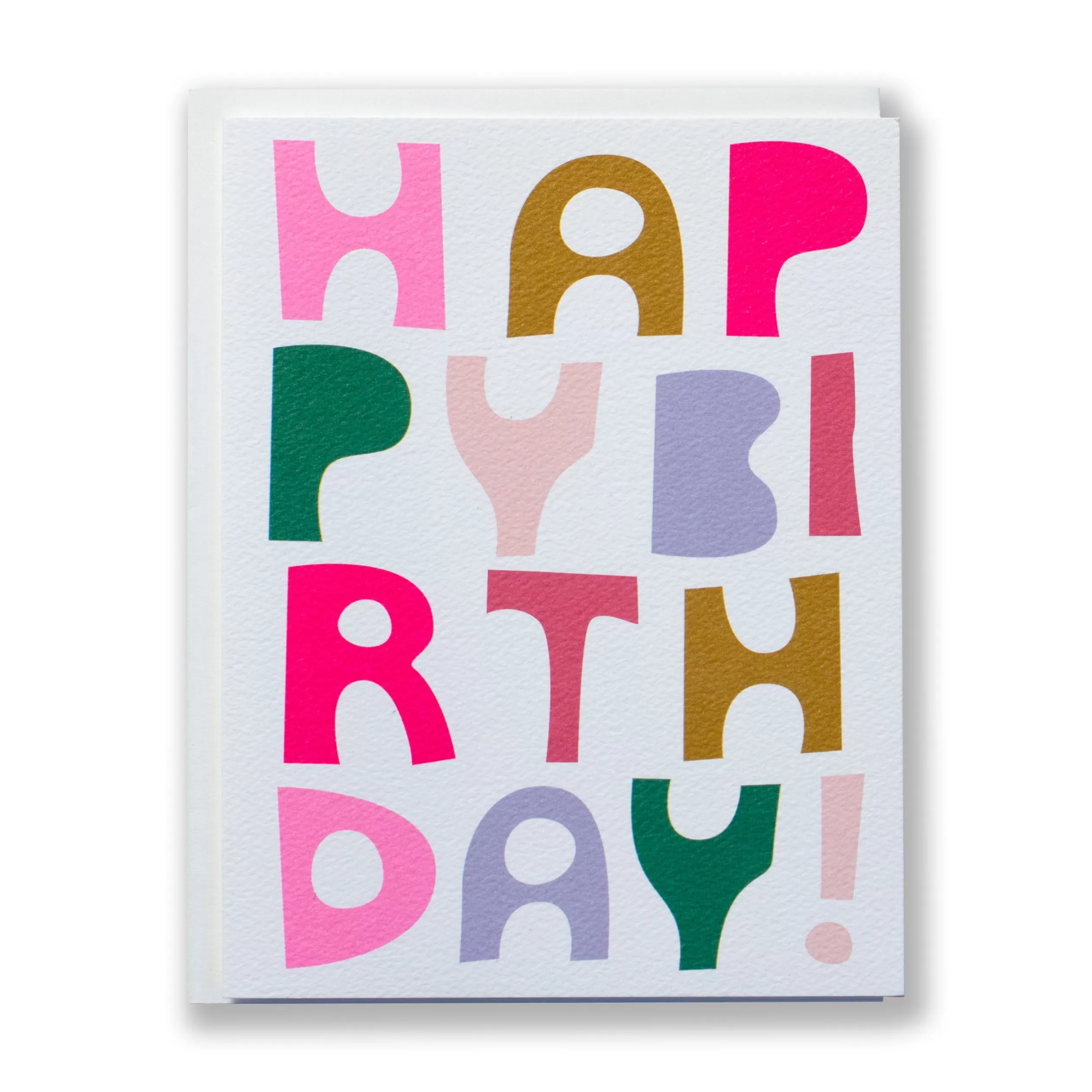 Block Letter Birthday In The Happiest Of Colours<Banquet Workshop Discount