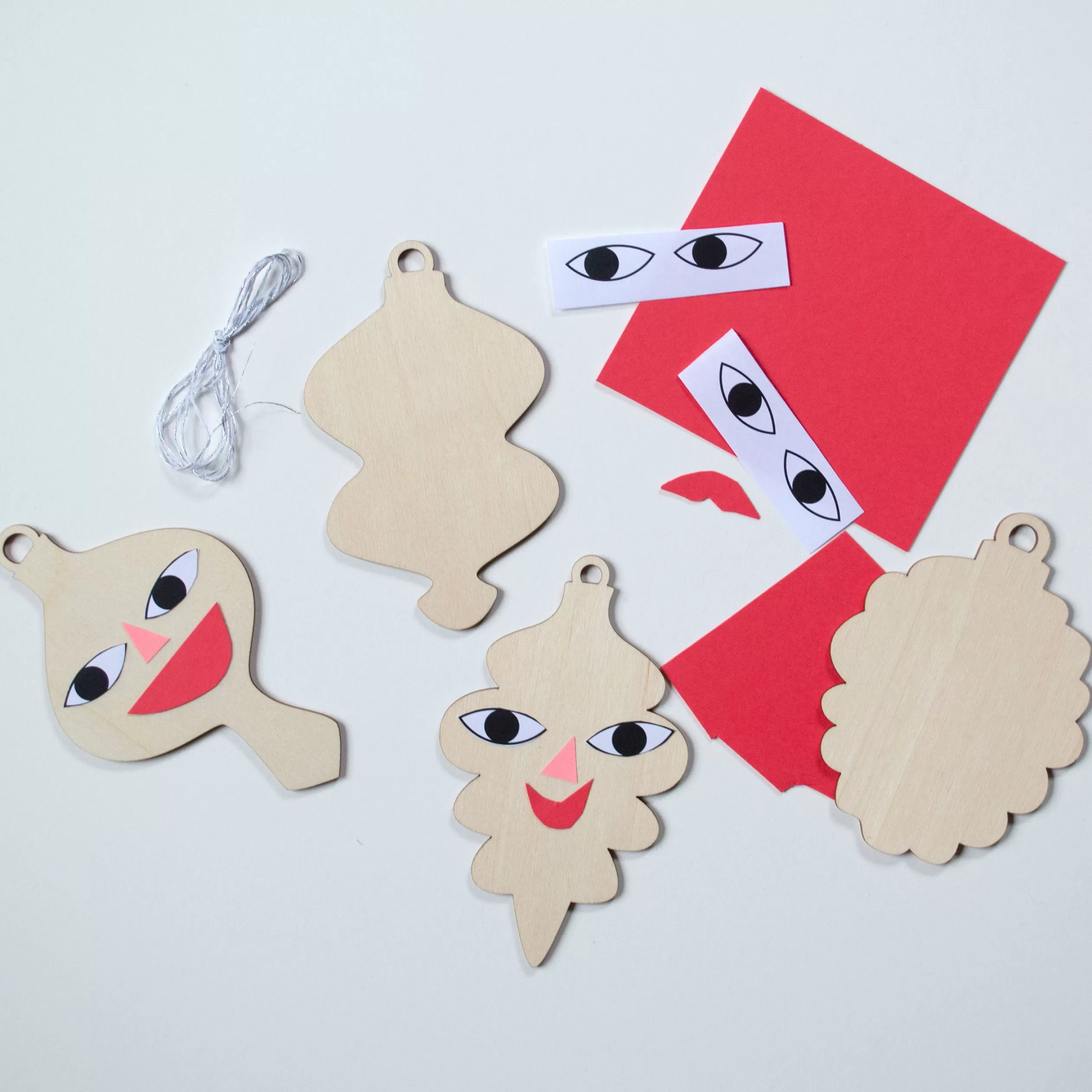 Collage Collage Collaboration Wooden Ornaments Kit<Banquet Workshop Store