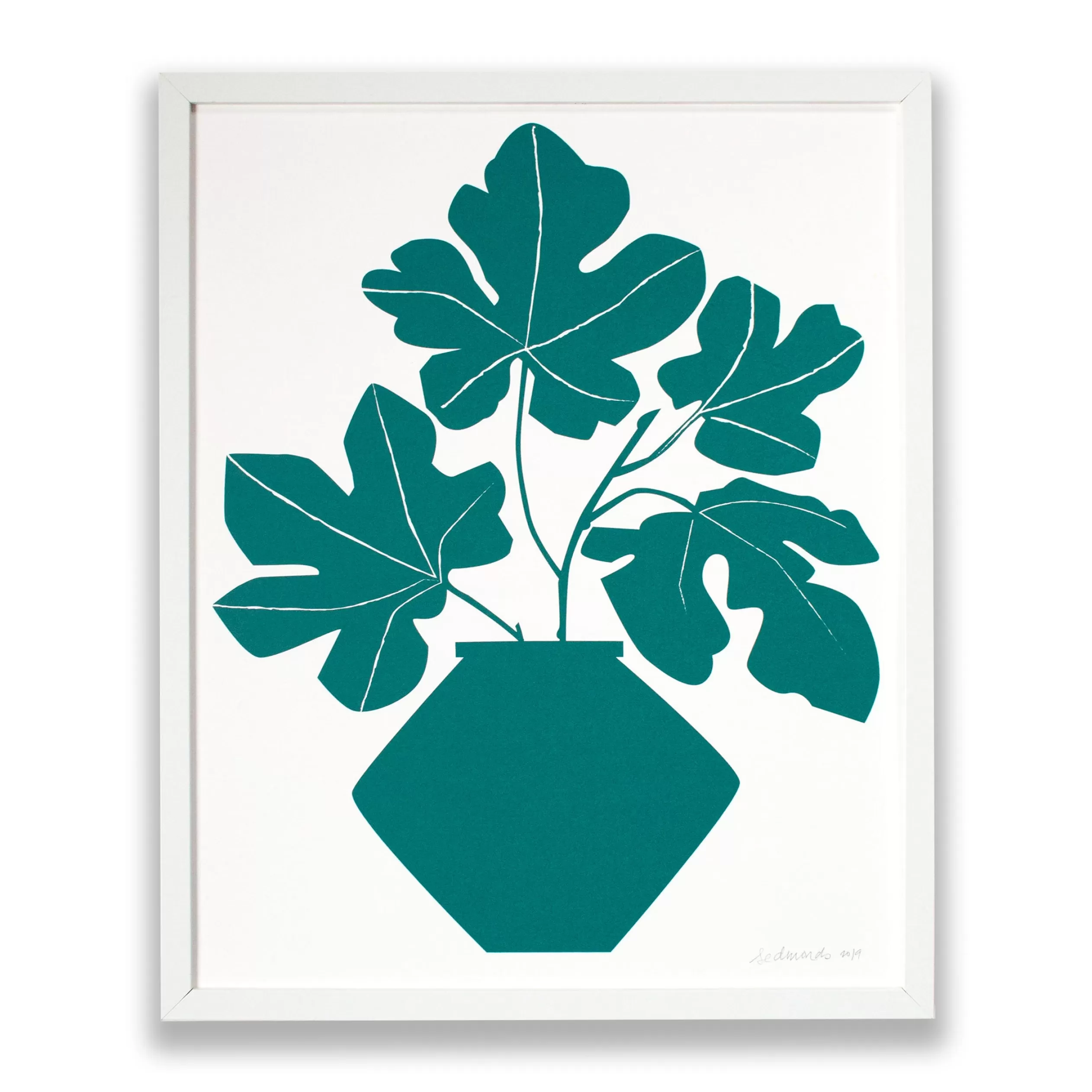 Ficus Vase Screen Print<Banquet Workshop Store