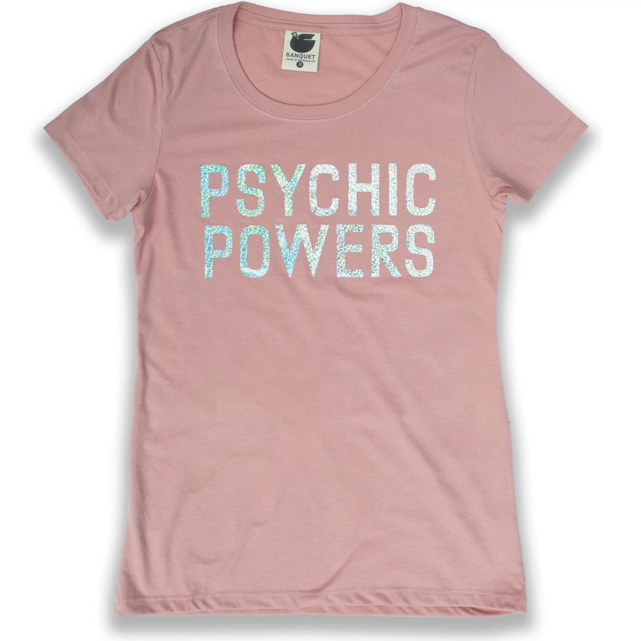 Glitter Foil Psychic Powers Women's T-Shirt<Banquet Workshop Cheap