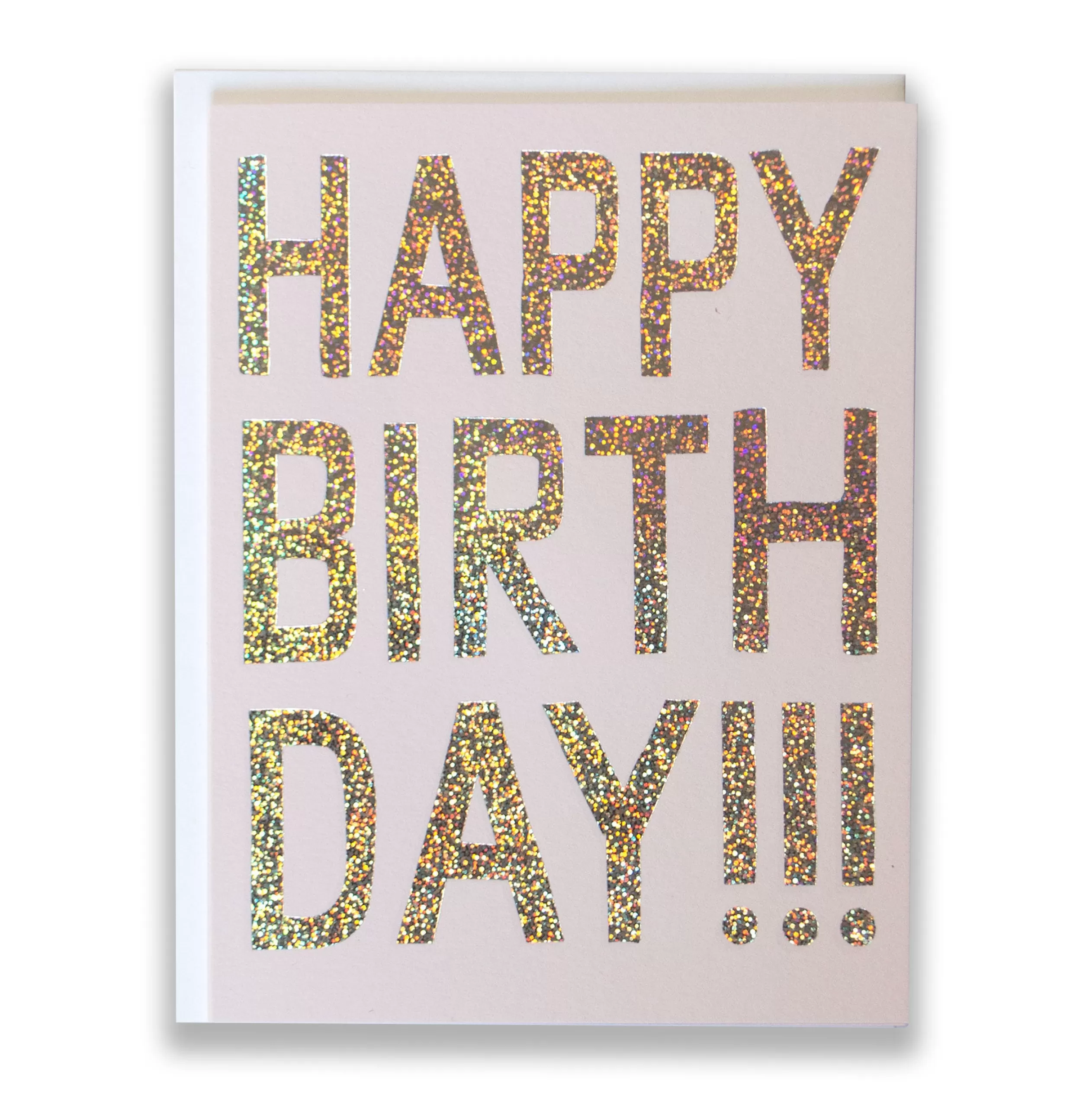 Glitter Hologram Foil Birthday Card<Banquet Workshop Best Sale