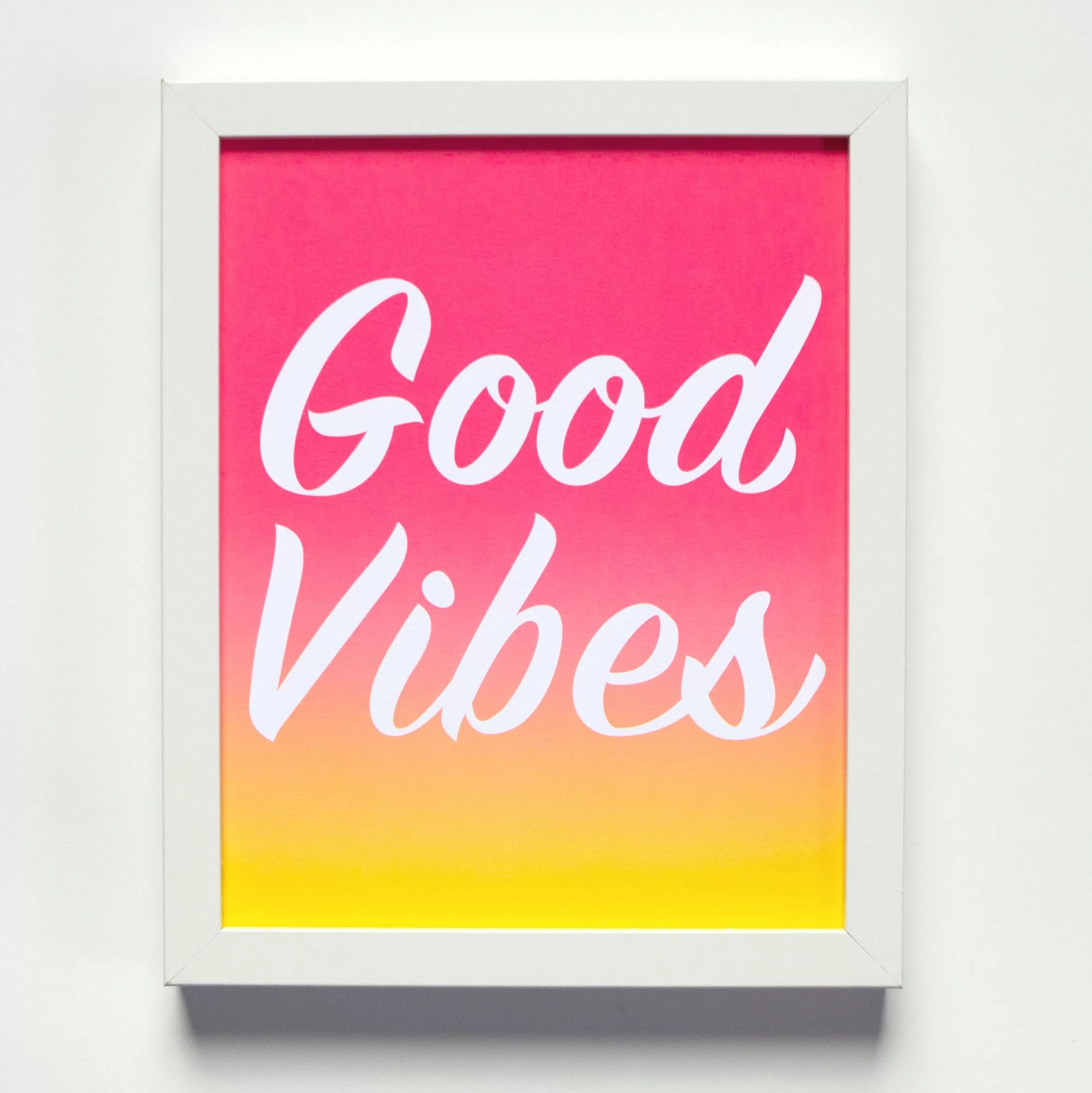 Good Vibes Affirmation Print<Banquet Workshop Best