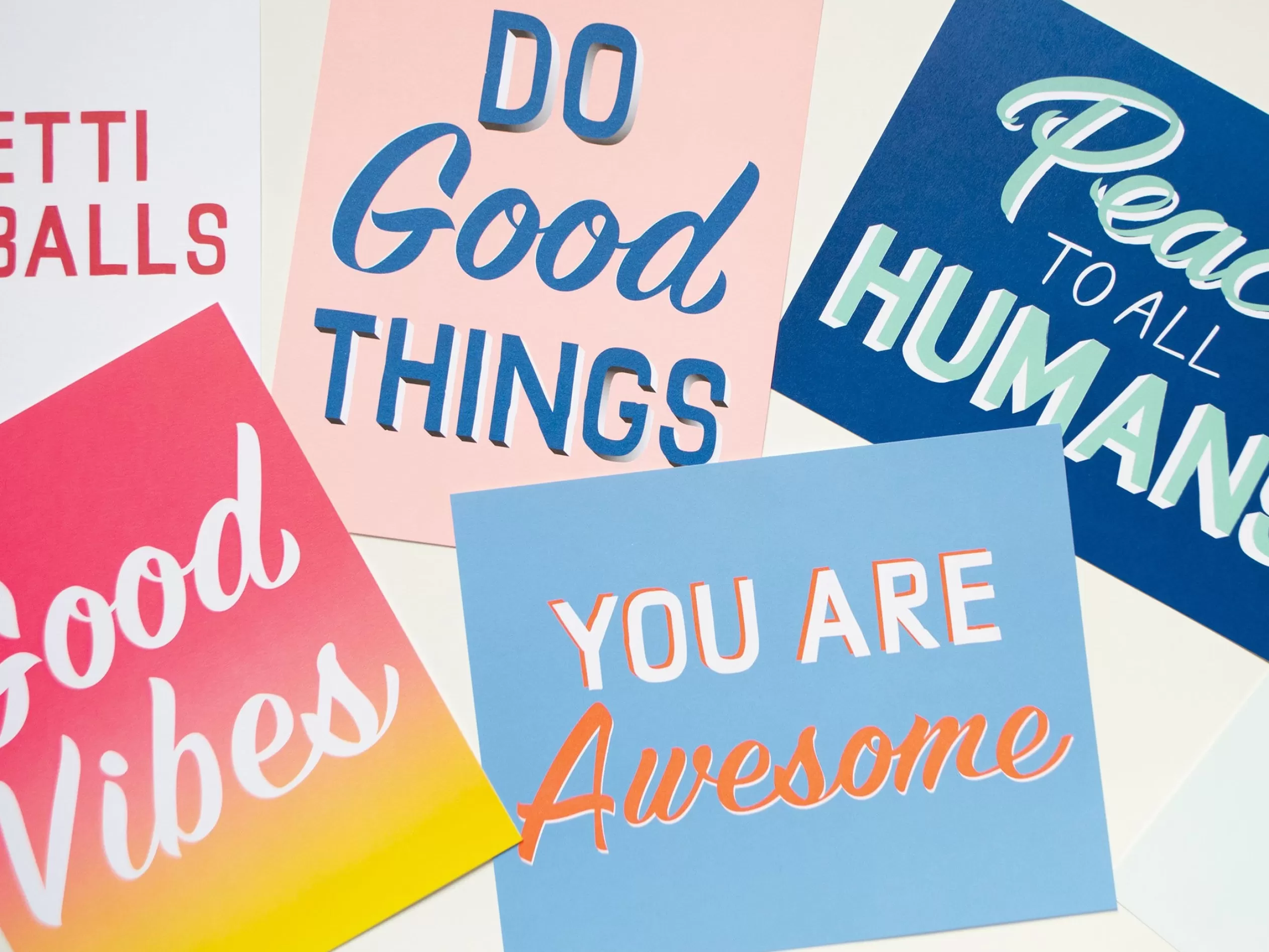 Good Vibes Affirmation Print<Banquet Workshop Best