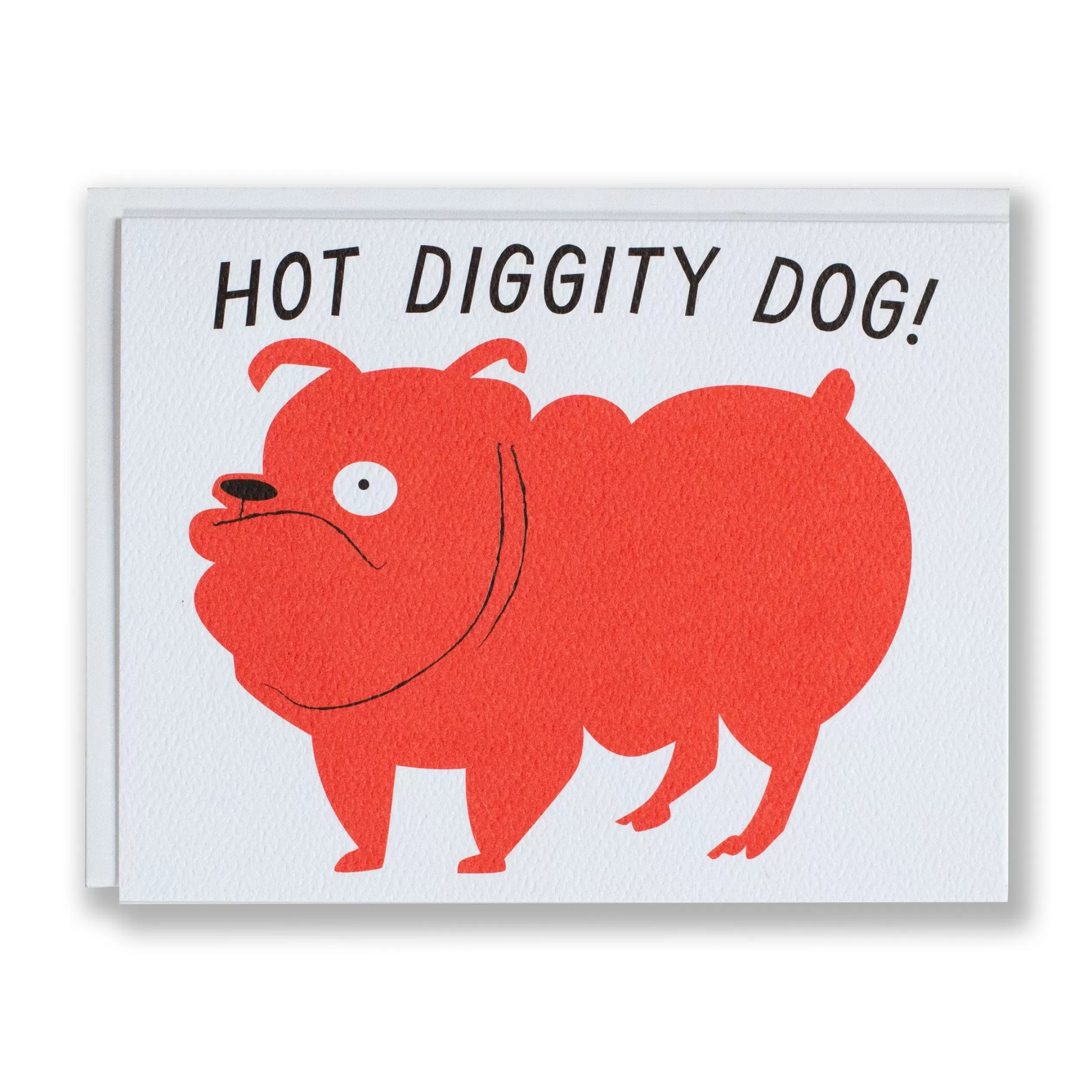 Hot Diggity Dog Note Card<Banquet Workshop Clearance