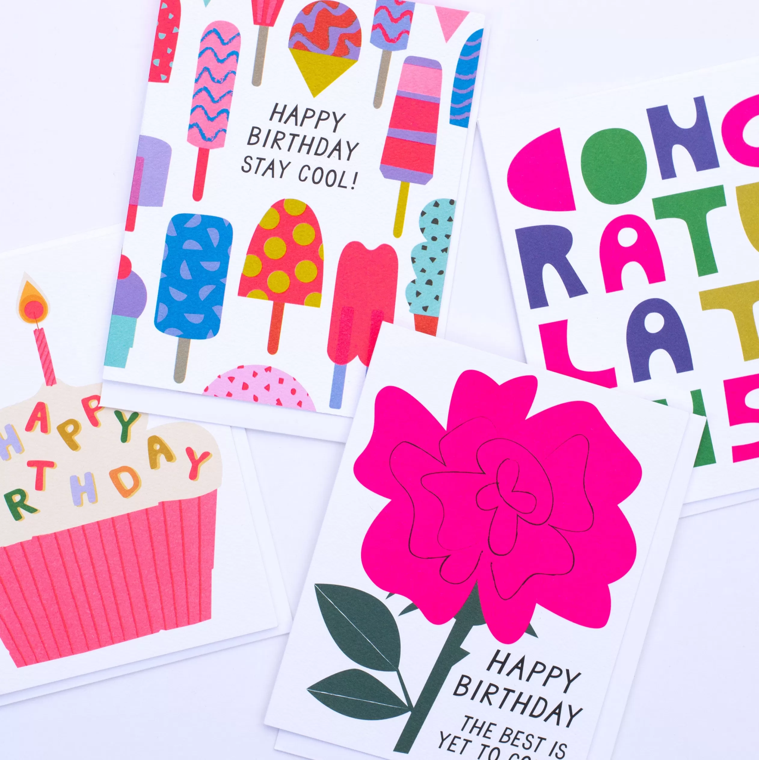 Icy Treats Happy Birthday Stay Cool Card<Banquet Workshop Sale