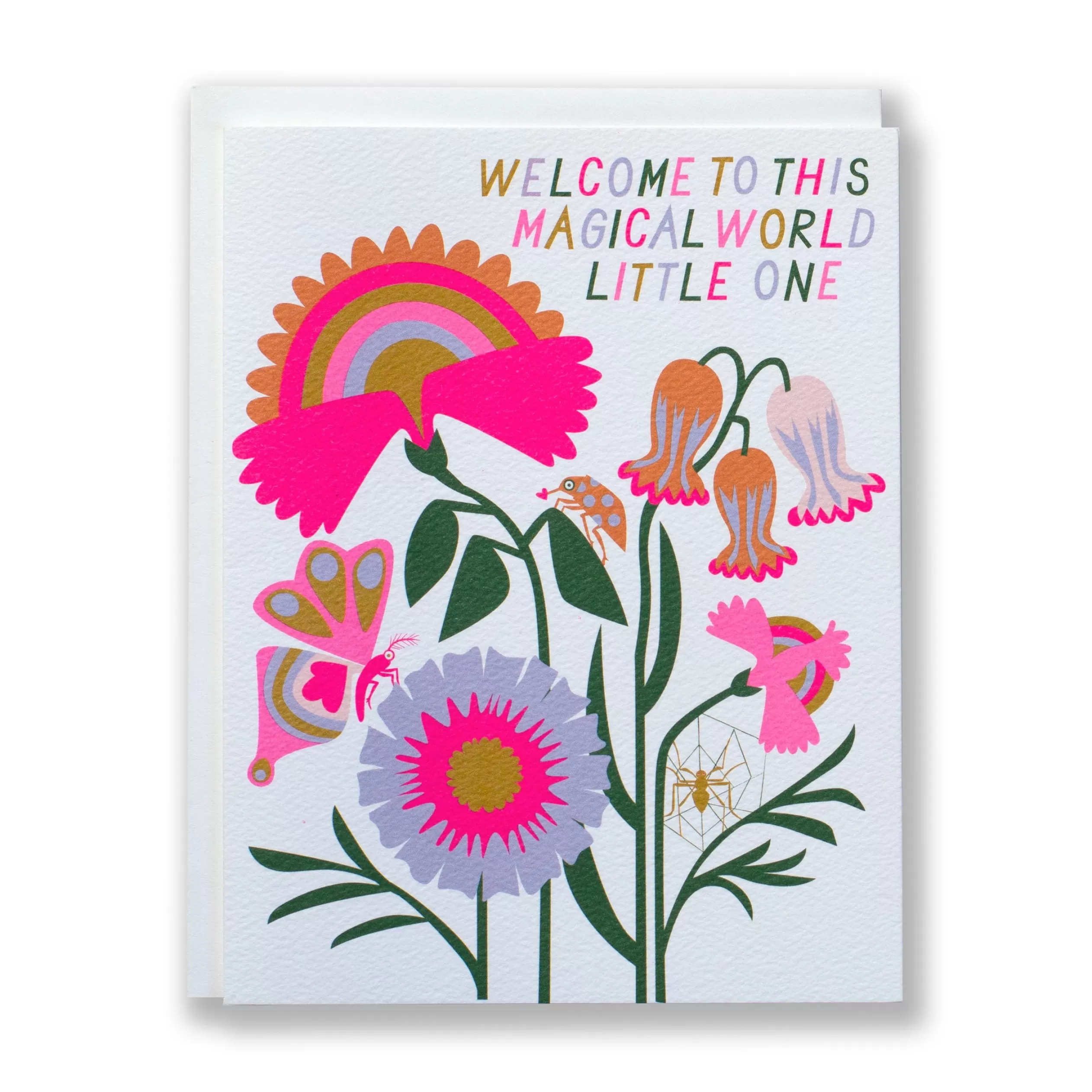 It's A Magical World Note Card For A Baby<Banquet Workshop Discount