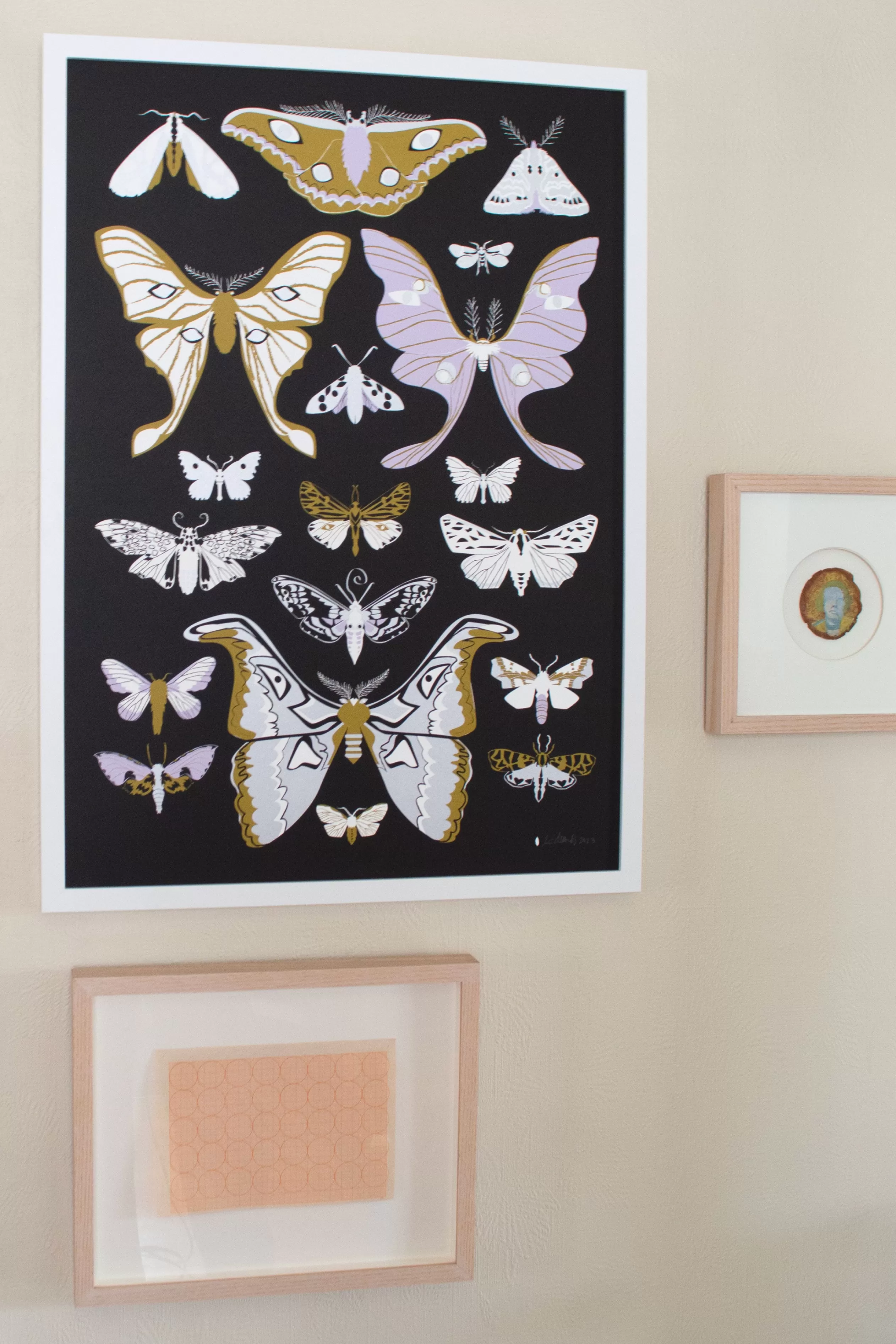 Moths Signed Poster<Banquet Workshop Flash Sale