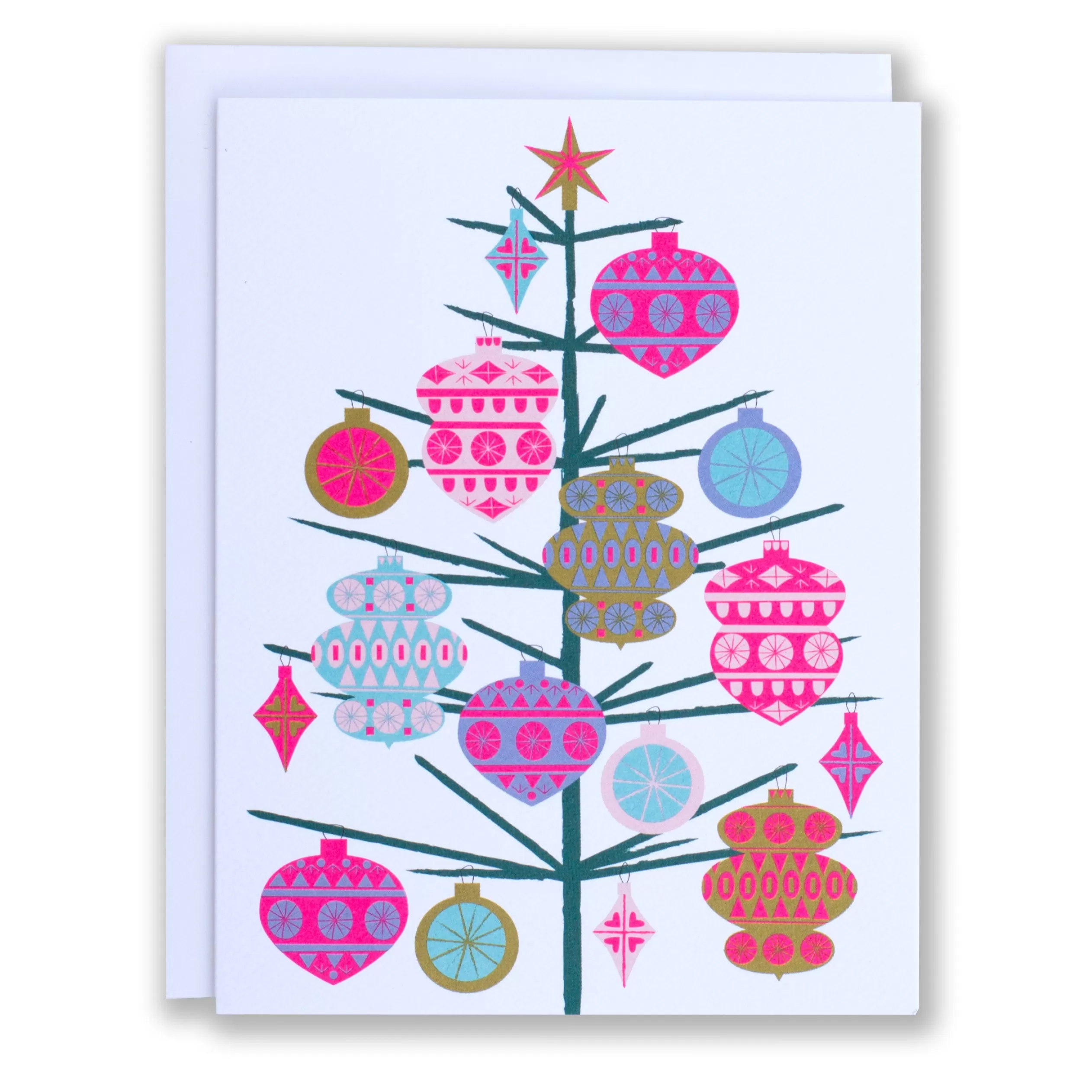 Ornament Tree Christmas Card<Banquet Workshop Cheap