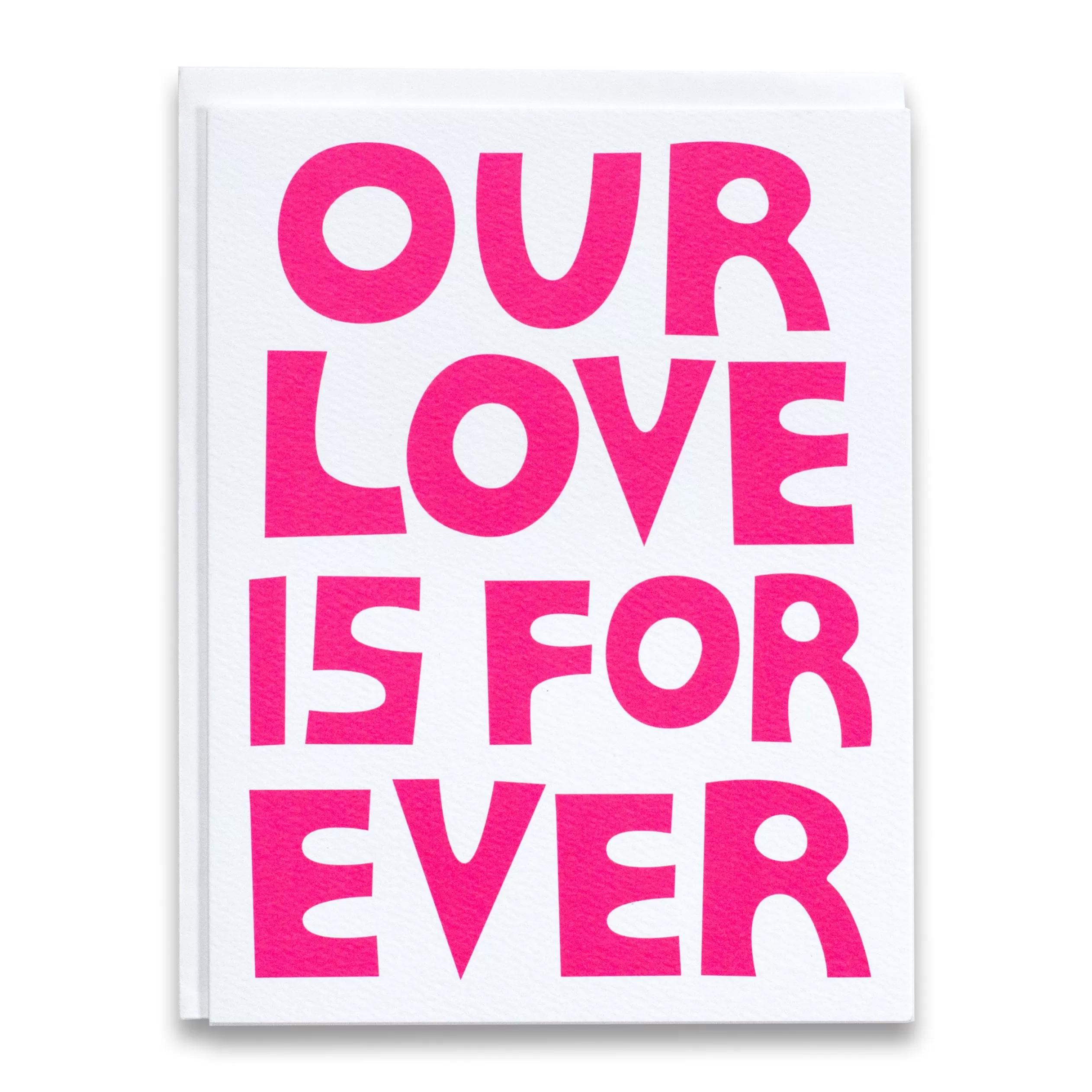 Our Love Is Forever Note Card<Banquet Workshop Sale