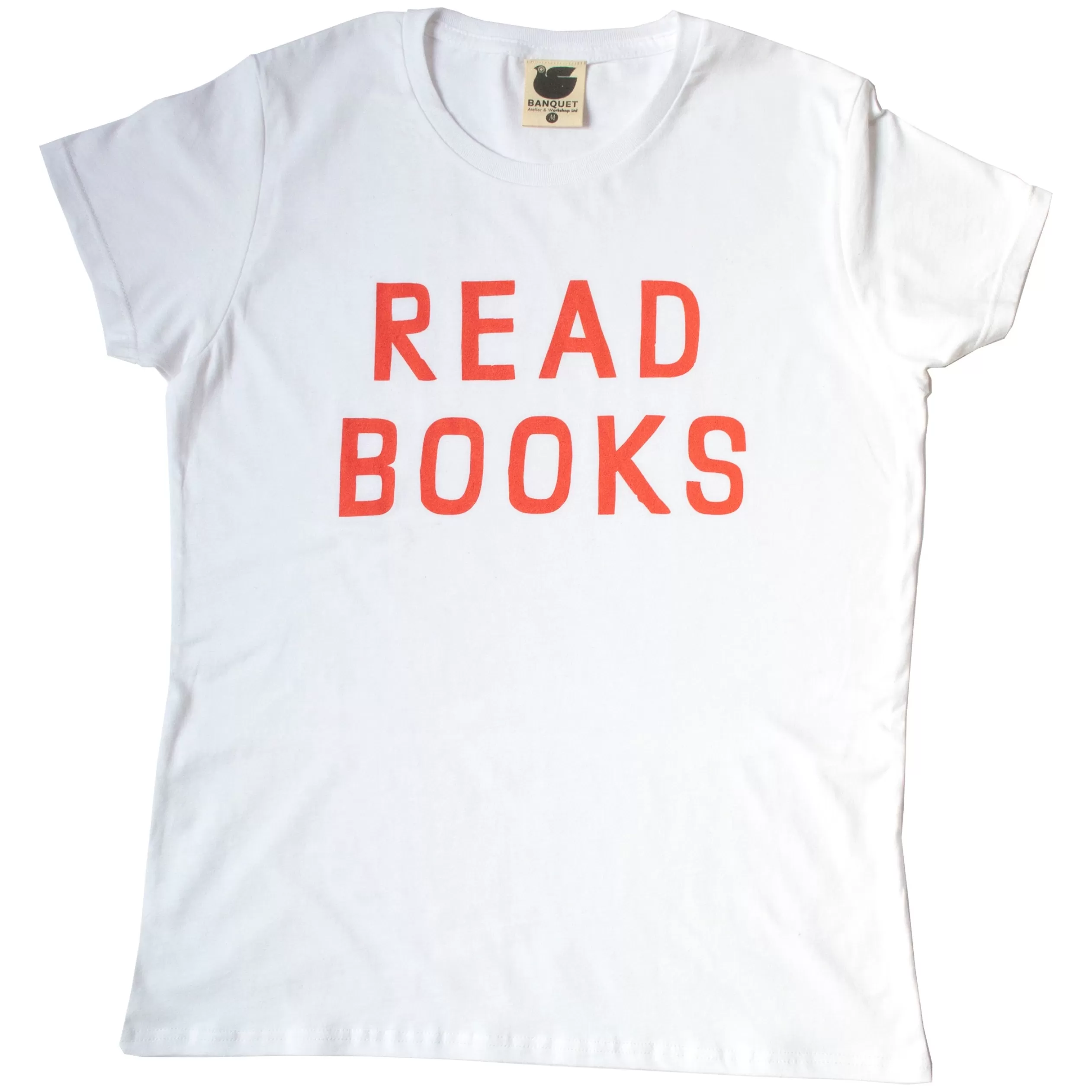 Read Books Tee Shirt - Women's<Banquet Workshop Hot