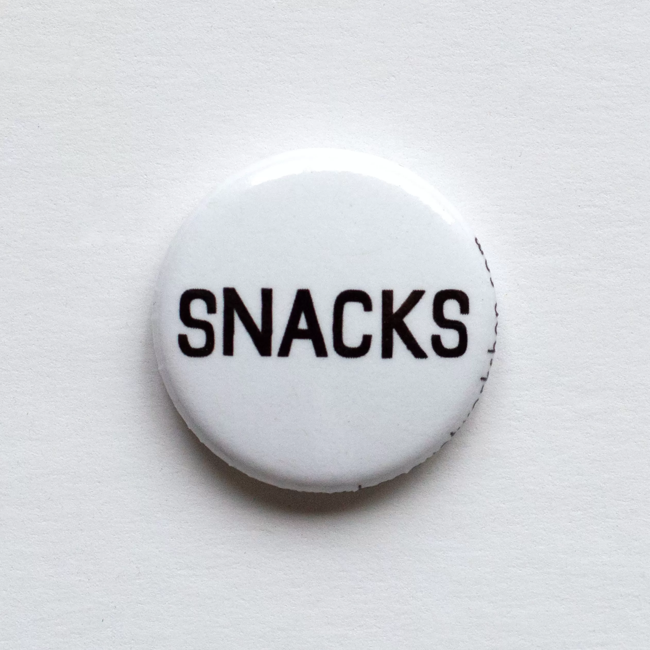 Snacks 1" Button<Banquet Workshop Sale