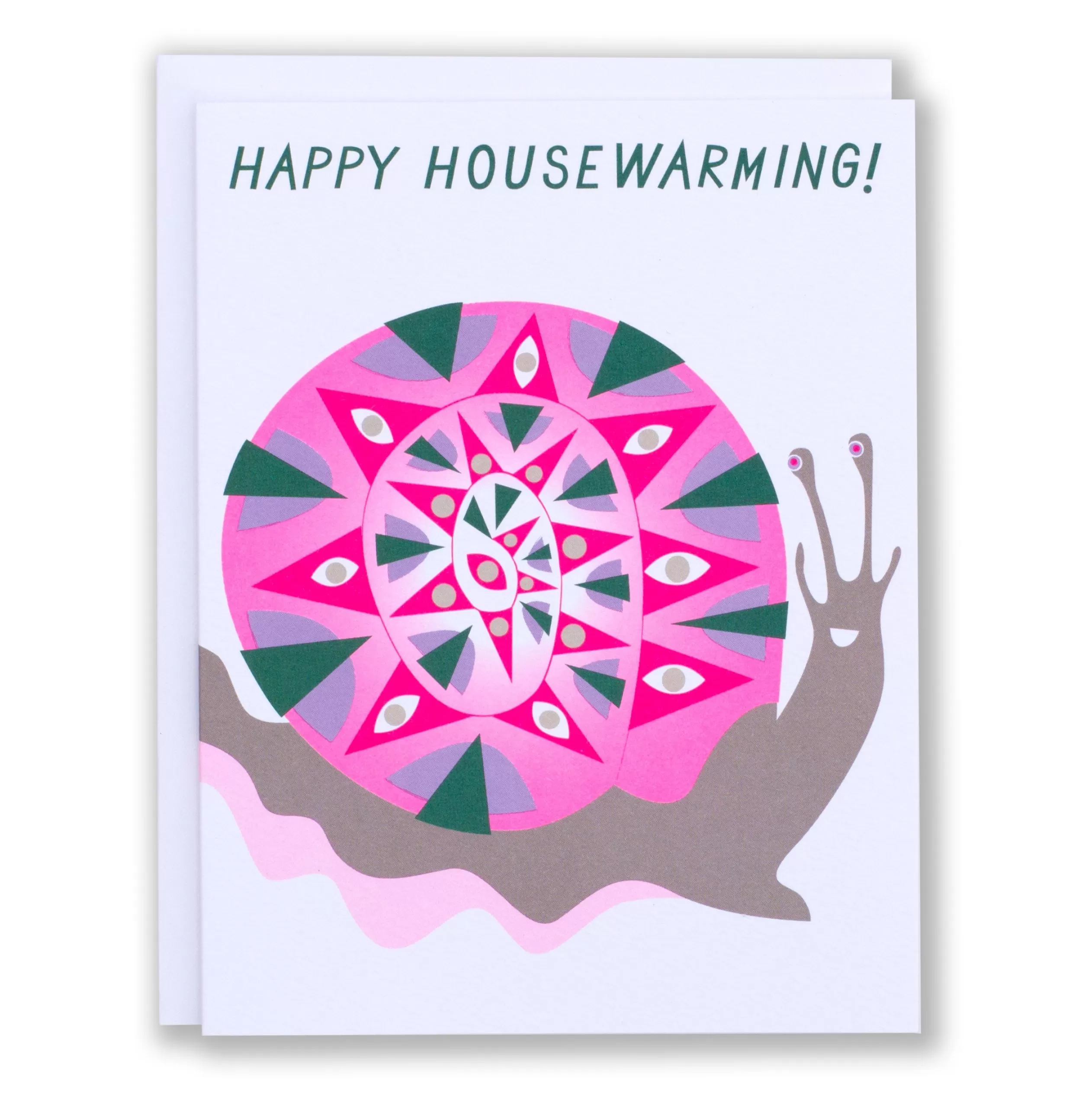 Snail Housewarming Note Card<Banquet Workshop Best