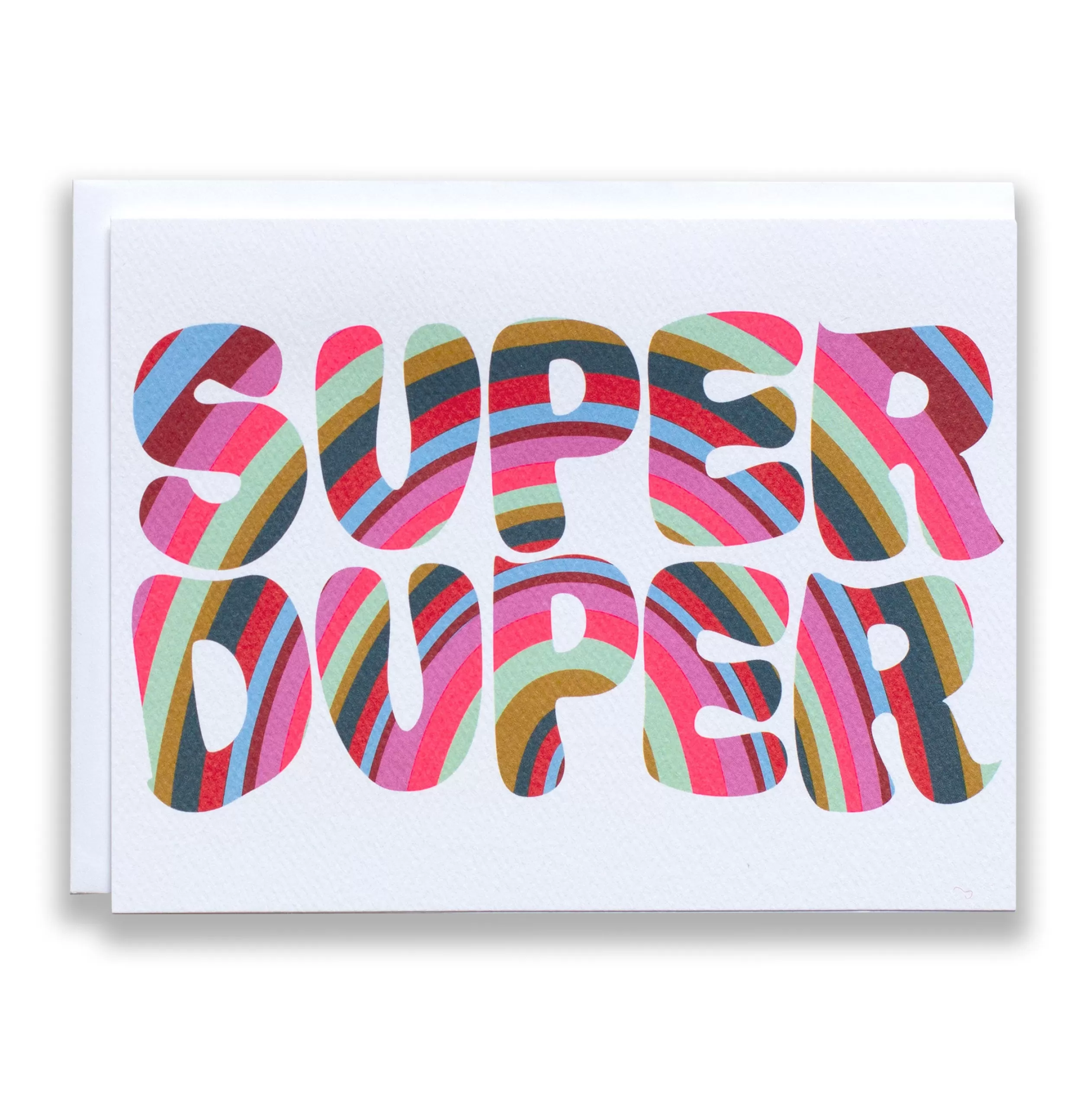 Super Duper Rainbow Note Card<Banquet Workshop Best Sale