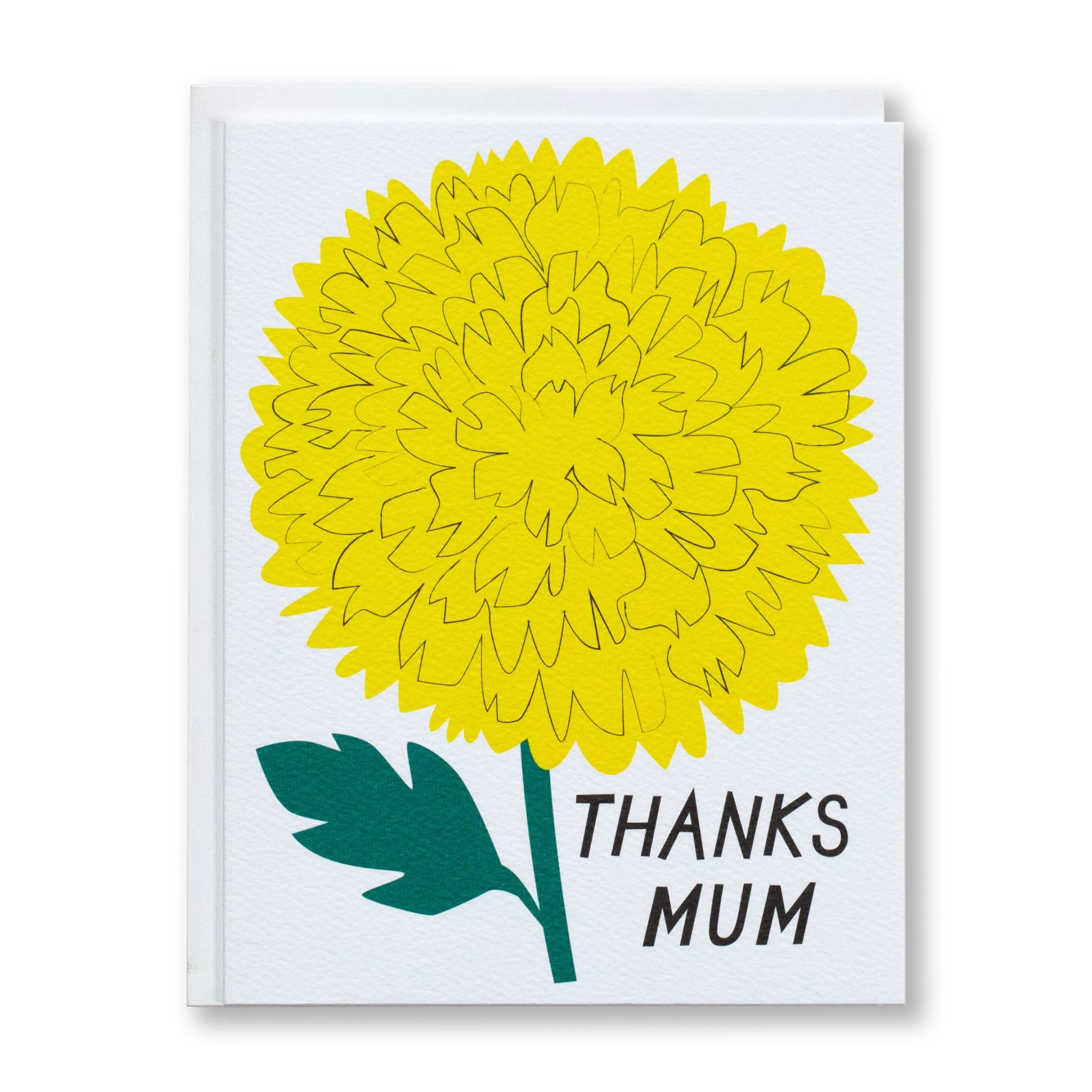 Thanks Mum Chrysanthemum Card<Banquet Workshop Outlet