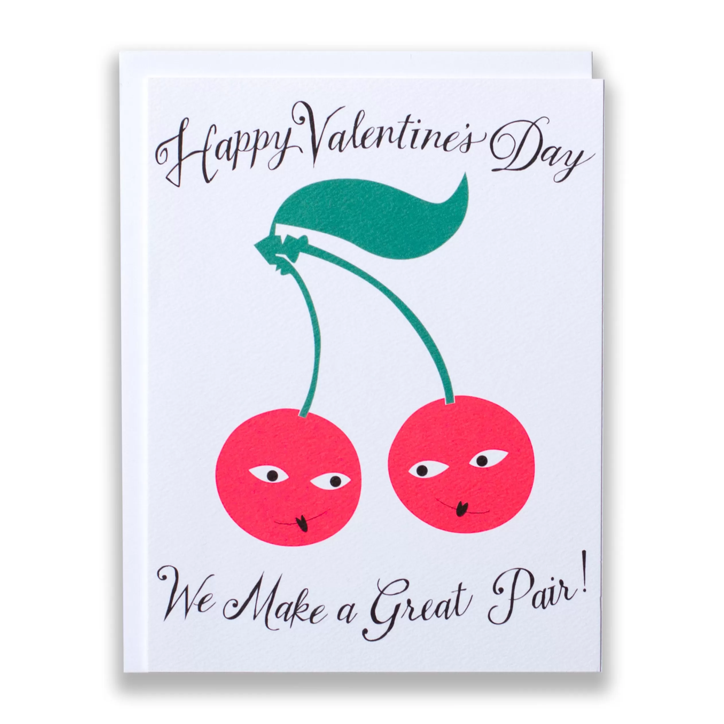 We Make A Great Pair - Happy Valentines Day - Note Card<Banquet Workshop Store