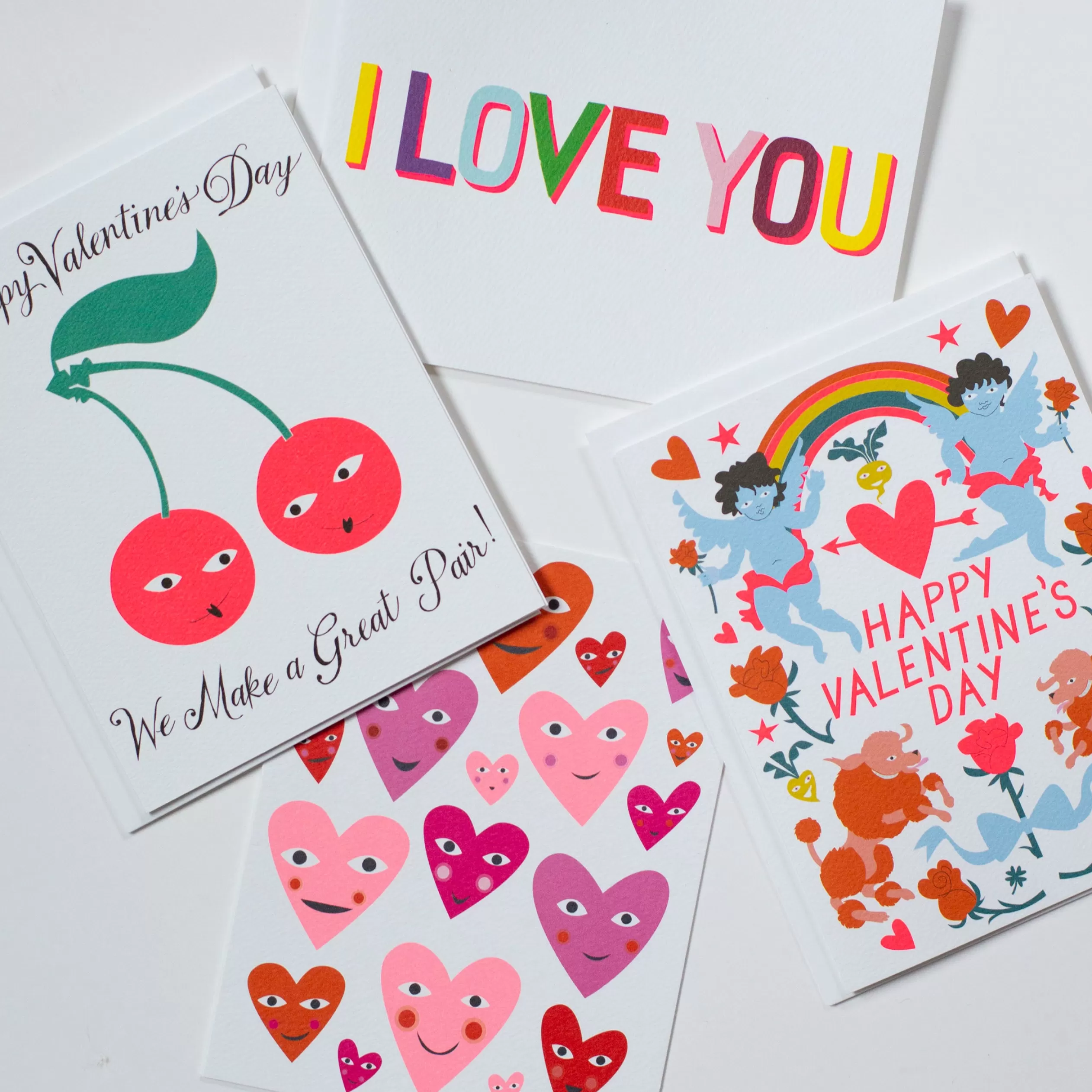 We Make A Great Pair - Happy Valentines Day - Note Card<Banquet Workshop Store