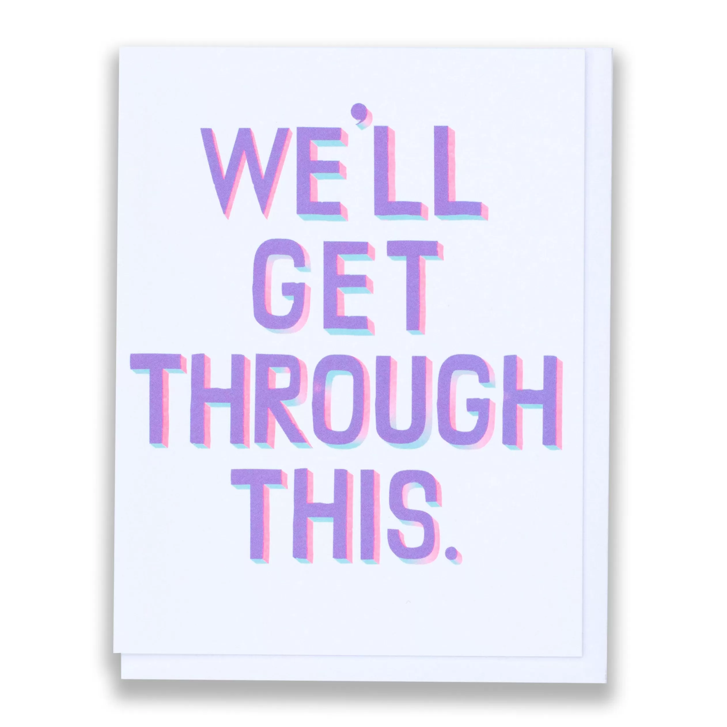 We'Ll Get Through This Note Card<Banquet Workshop Clearance