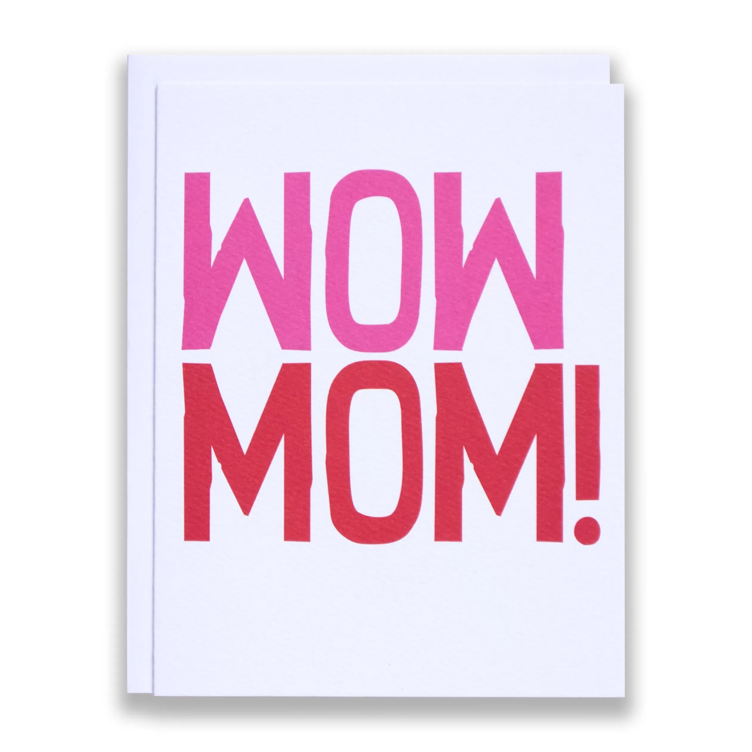 Wow Mom! Mothers Day Note Card<Banquet Workshop Clearance