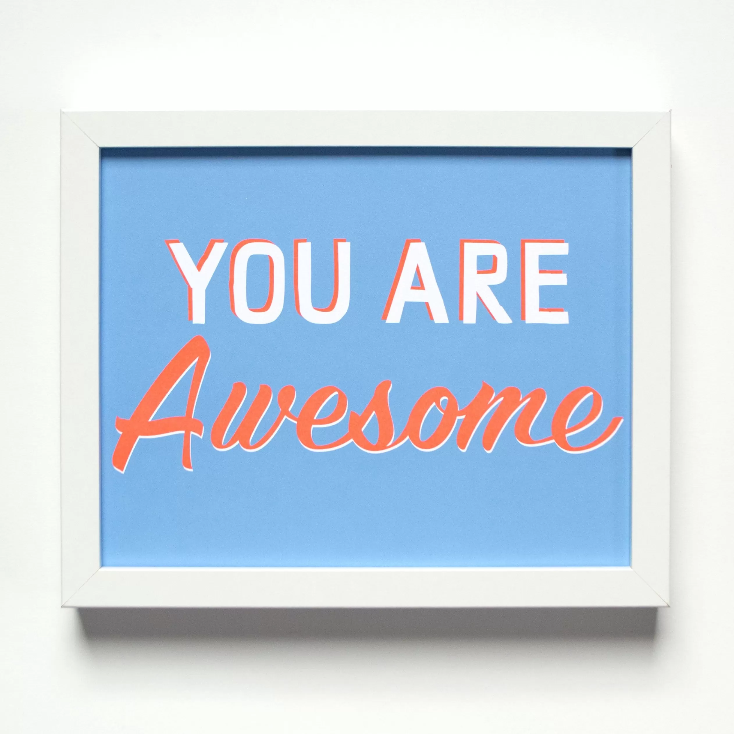 You Are Awesome Affirmation Print<Banquet Workshop Fashion