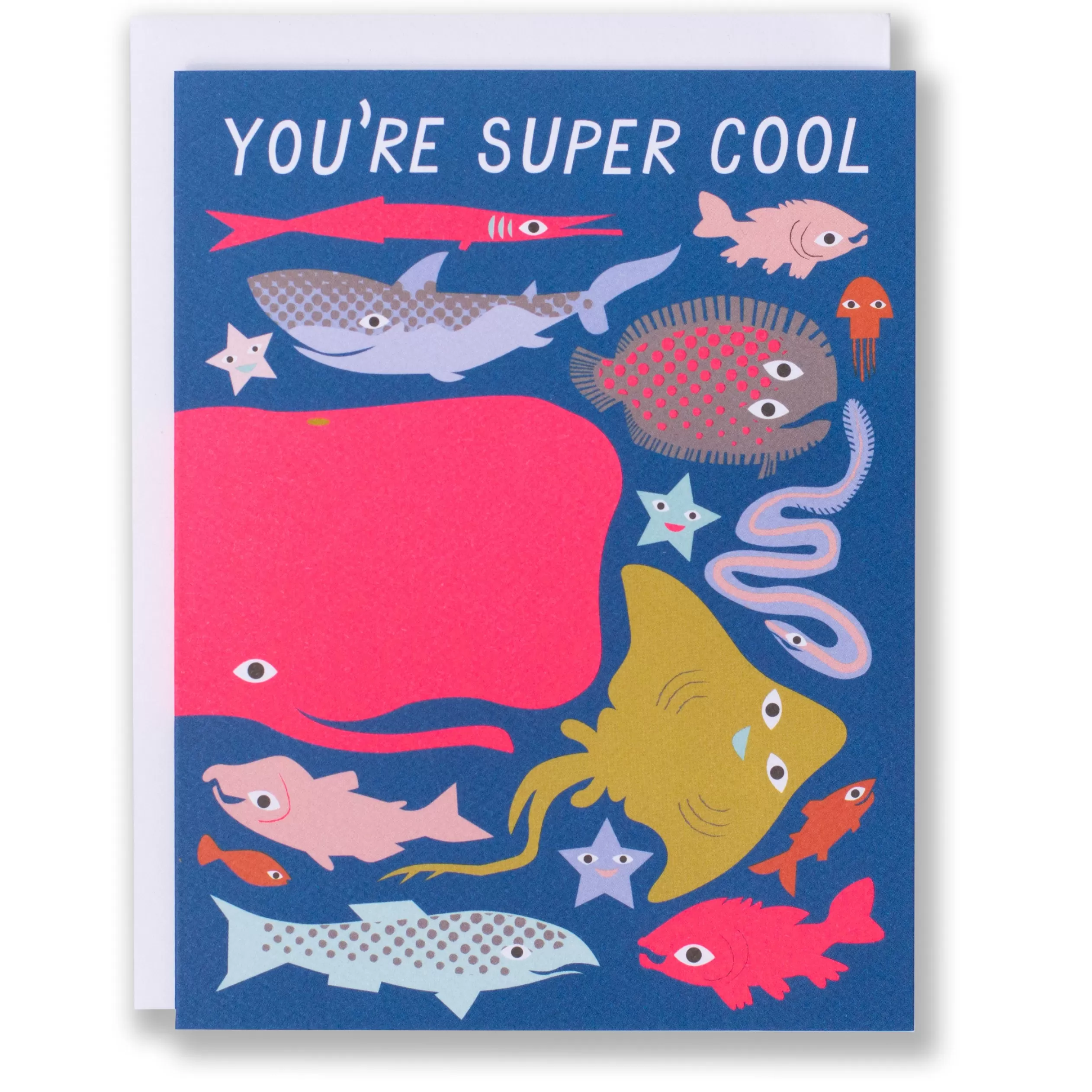 You'Re Super Cool Fish Card<Banquet Workshop Best